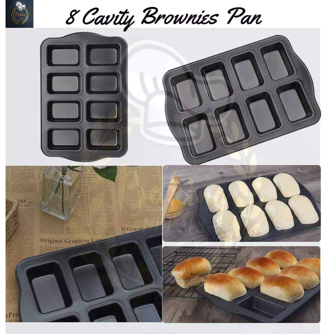 8 Cavity Brownies Tray