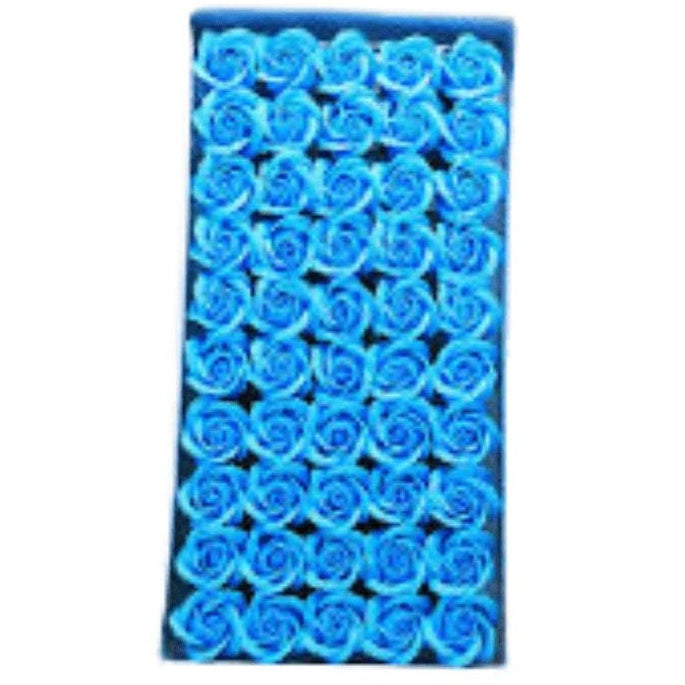 Light Blue Artificial Soap Flower (1 Piece)