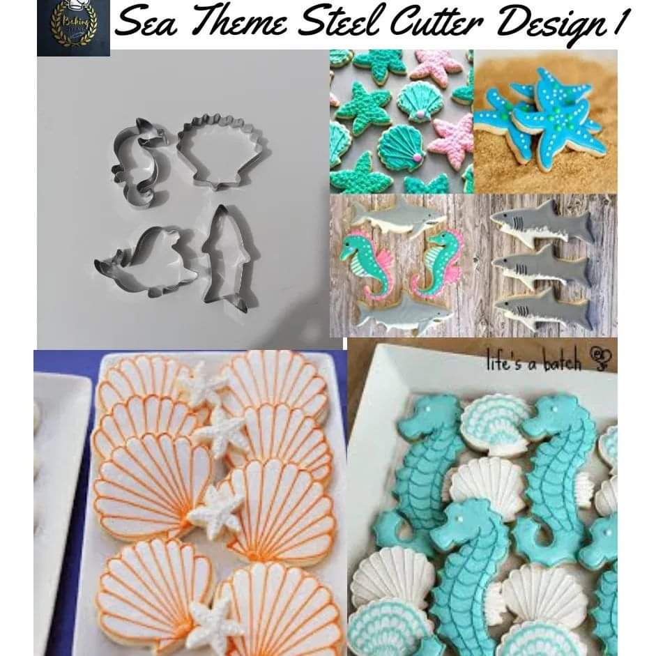 Sea Theme Steel Cutter Design 1