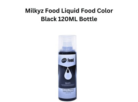120 ML Black Color Milkyz