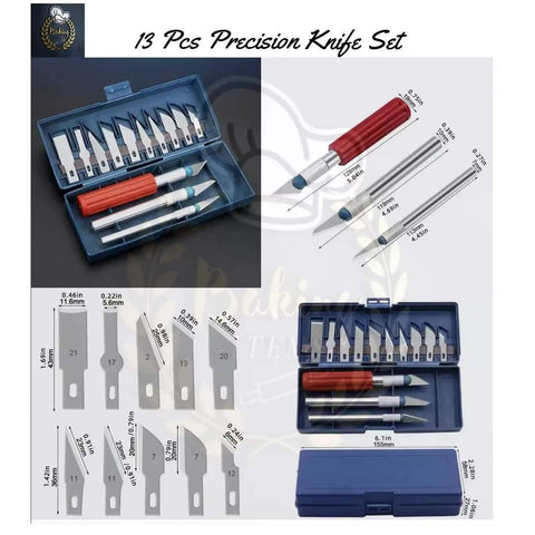13 Pcs Precision Knife Set