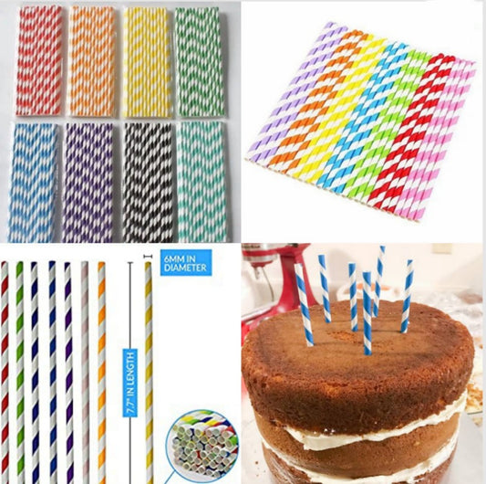 25 Pcs Hard Straw