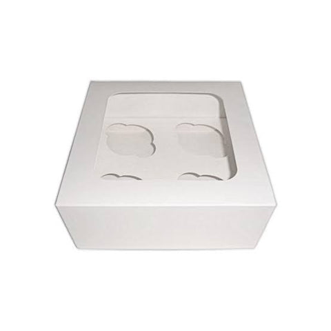 4 Cupcakes Box