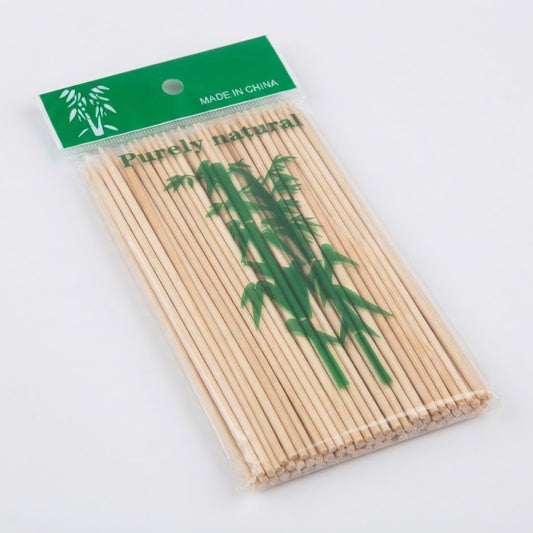 10 Inch Shashlik Sticks | Wooden Skewers for BBQ, Kebabs, Shashlik & Food Presentation