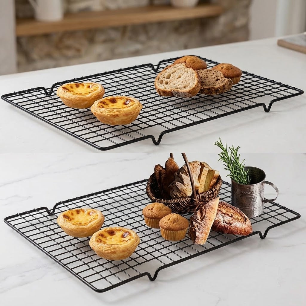 Cooling Rack for Cakes, Cookies & Baking | Wire Cake Cooling Rack for Home & Professional Bakers