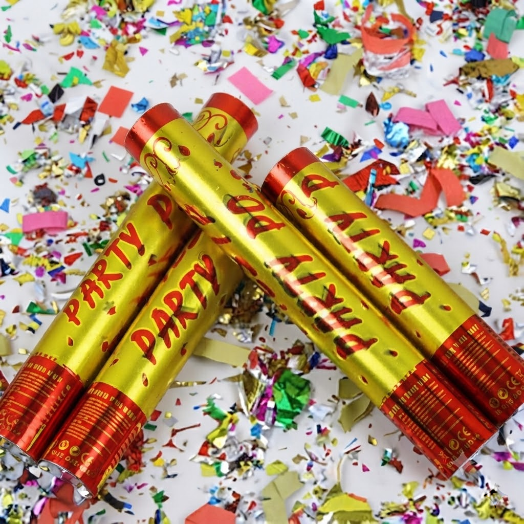 Party Popper – Small | Premium Confetti Party Popper for Birthdays, Weddings & Celebrations