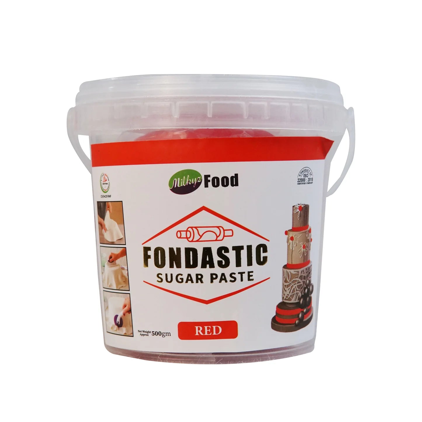 Milkyz Red Fondant 1 Kg