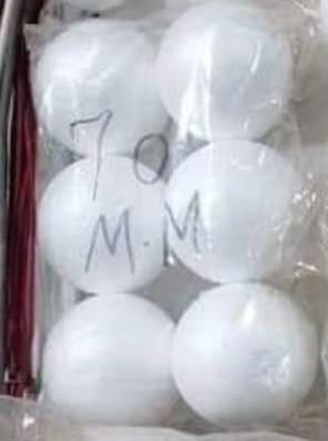 70 Mm Thermopol Balls