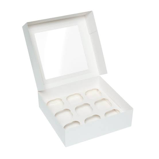 9 Cupcakes Box