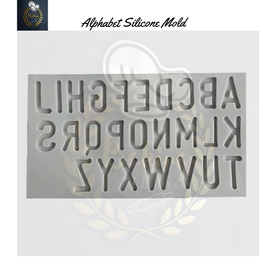 Alphabet Silicone Mold