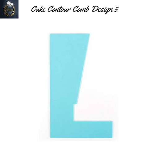 Cake Contour Comb Design 5