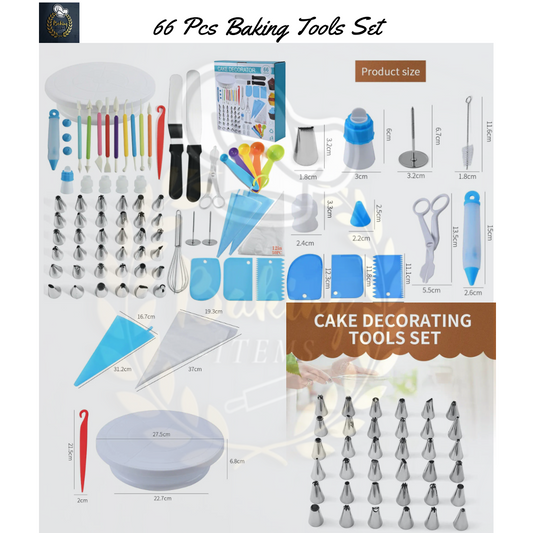 66 Pcs Baking Tools Set