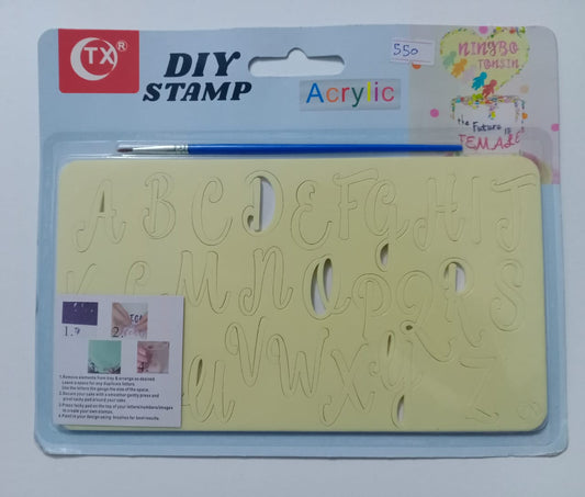Alphabet DIY Stamp