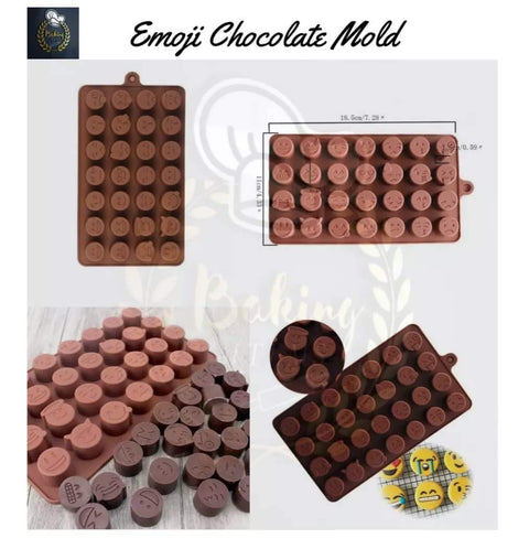 Emoji Chocolate Mold