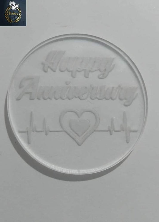 Happy Anniversary Embosser
