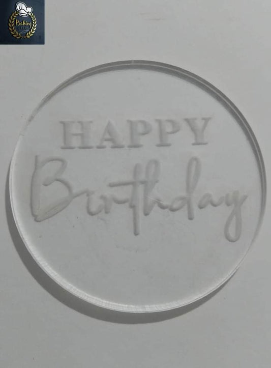 Happy Birthday Embosser