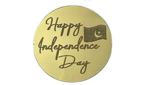 Happy Independence Day Acrylic Disc