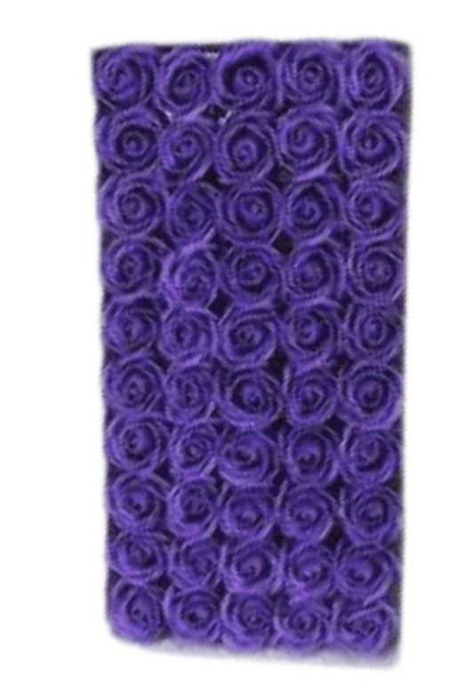 Dark Purple Artificial Soap Flower  (1 Piece)