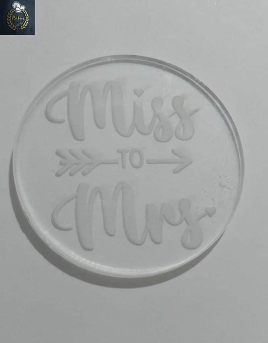 Miss To Mrs Embosser