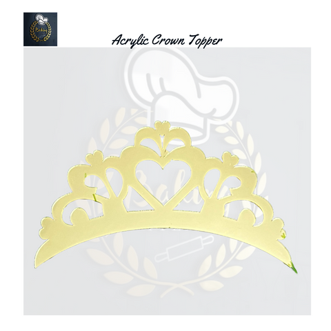 Crown Acrylic Topper