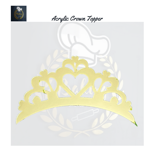 Crown Acrylic Topper