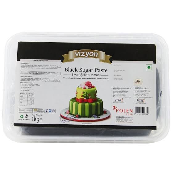 Vizyon Black Fondant