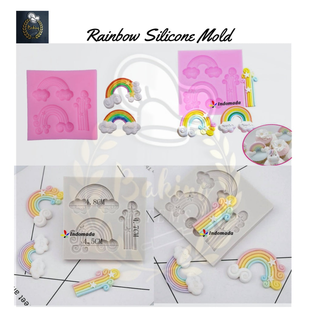 Rainbow Silicone Mold