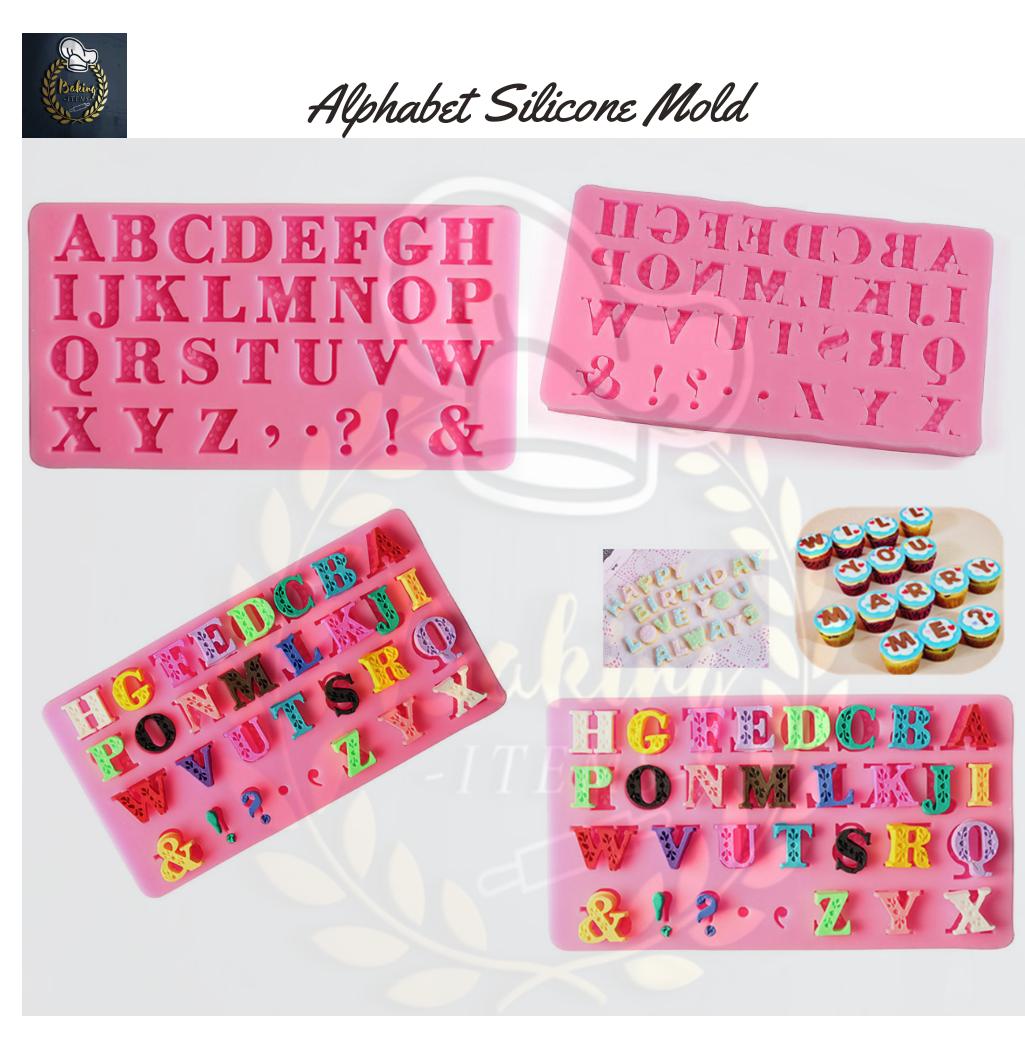 Alphabet Silicone Mold