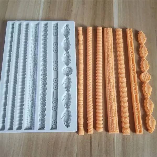 7 Cavity Border Silicone Mold