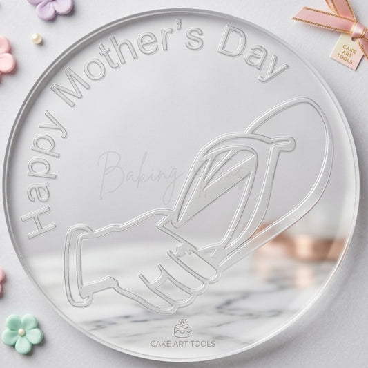 Happy Mother’s Day Stamp | Cake Decorating Fondant & Biscuit Stamp