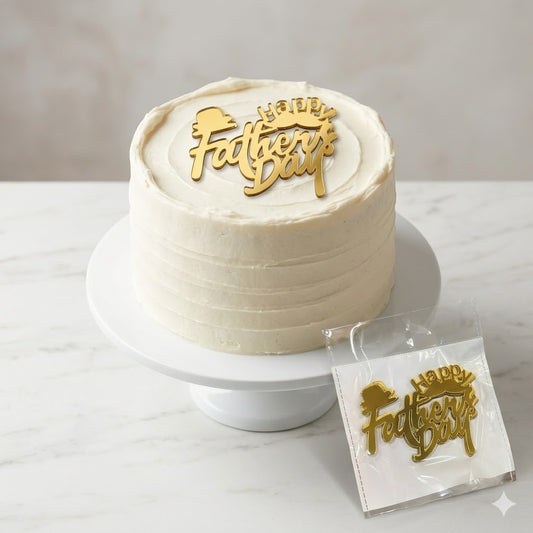 Father's Day Cake Tag –  (Pack of 5 Pcs)