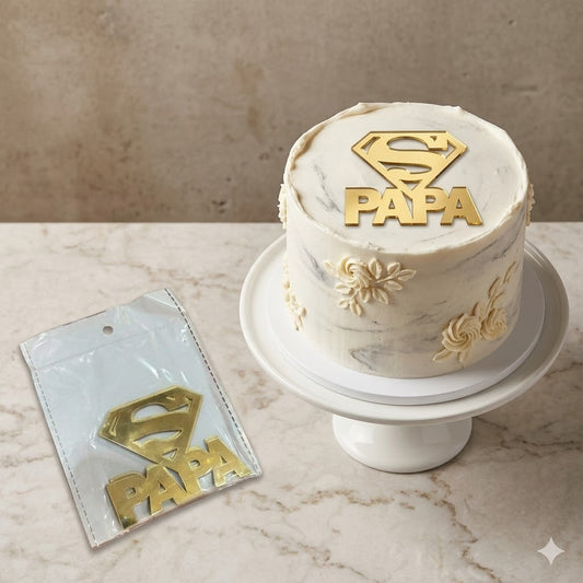 PAPA Cake Tag – Pack of 5 Pcs