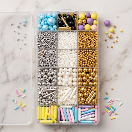 Pearls Sprinkles Box – Design 1 (200g)