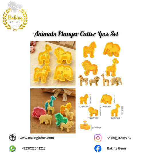 Animal Plunger Set (4 Pcs)