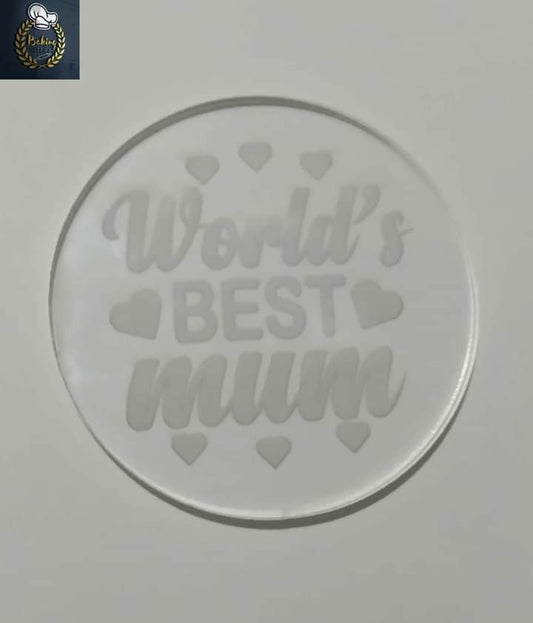 World's Best Mum Embosser