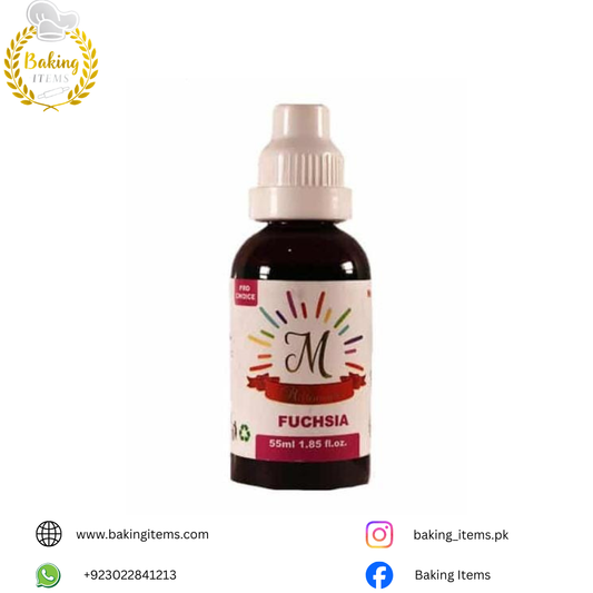Millennium Liquid Food Color – Fuchsia