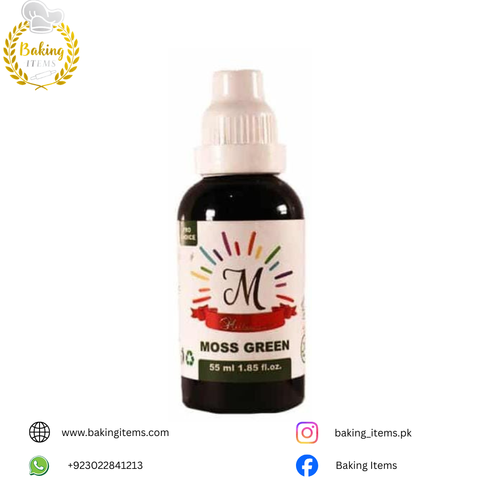 Millennium Liquid Food Color – Moss Green