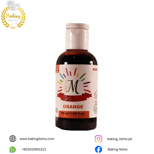 Millennium Liquid Food Color – Orange