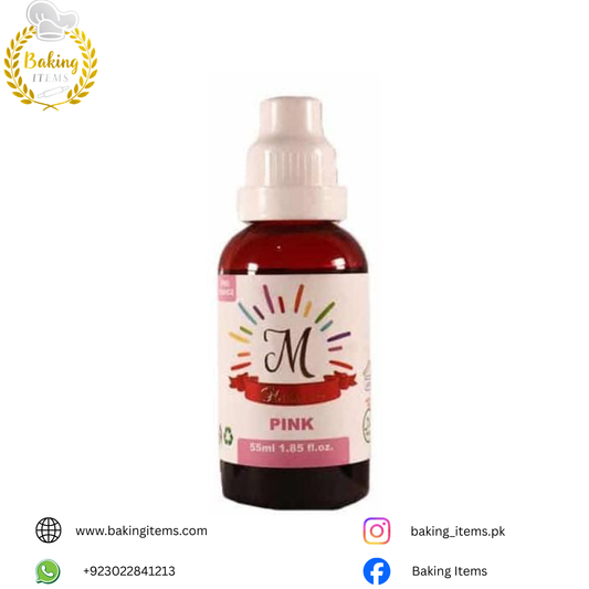 Millennium Liquid Food Color – Pink