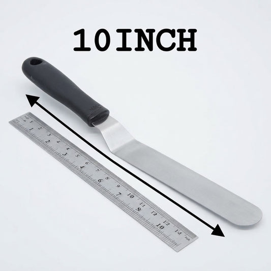 10 Inch Palette Knife for Cake Decorating & Baking | Stainless Steel