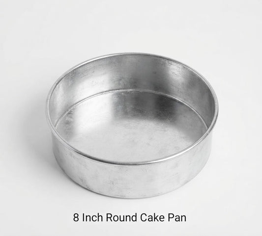 8 Inch Round Cake Pan | Round Baking Tin for Cakes, Sponge Cakes & Cake Decorating